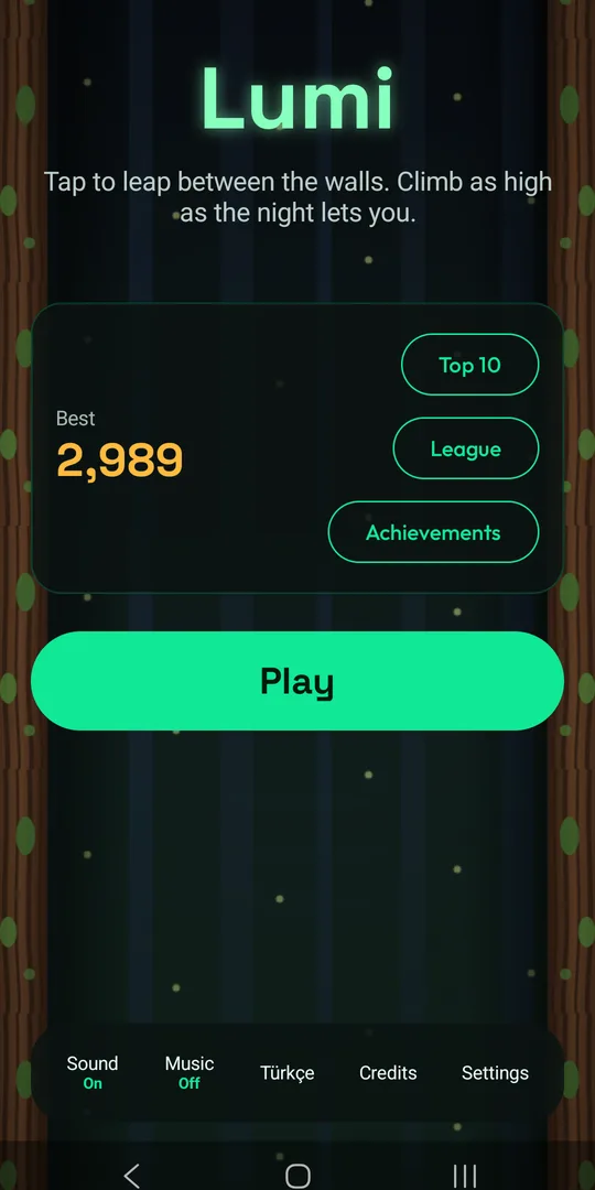 Lumi: Firefly Climb on Google Play, screen 2